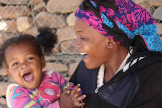 a person and a child