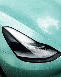 a car's exterior with a nano shield coating