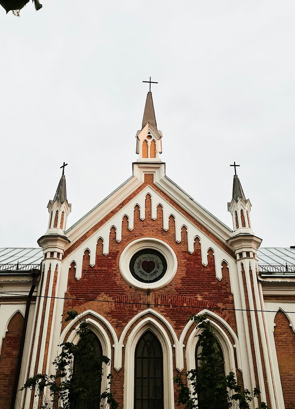 a church with a cross on top