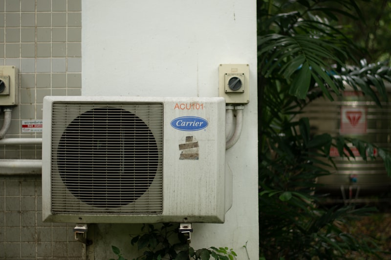 Air conditioning unit installation