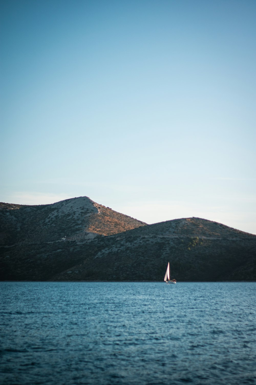 a sailboat in the water