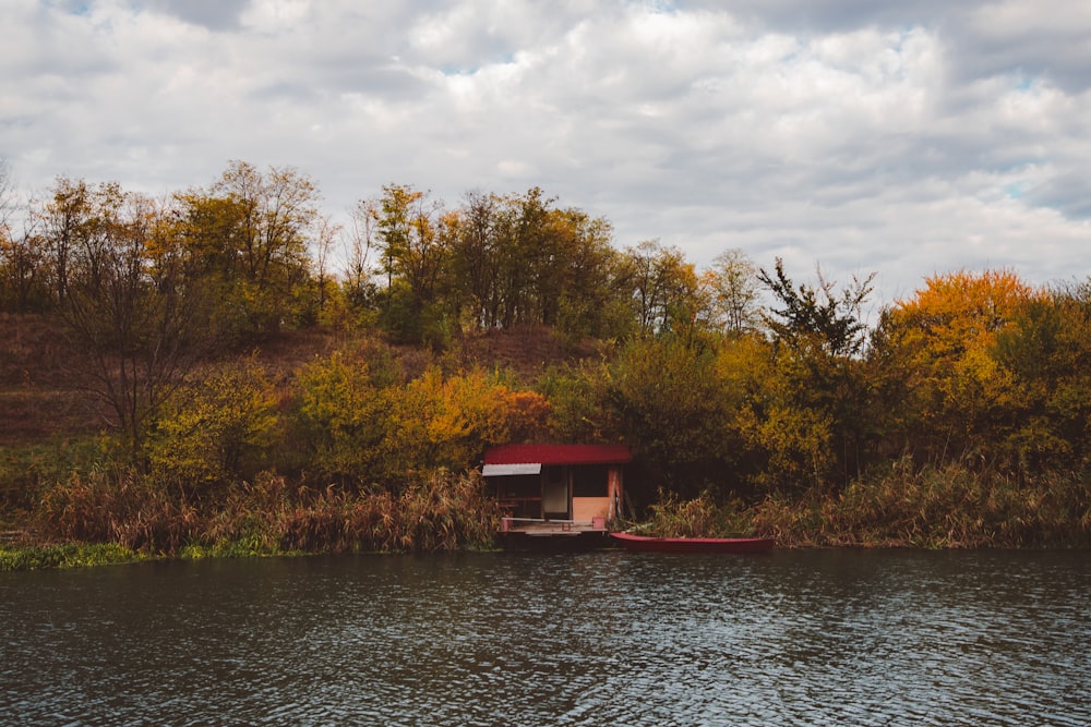 a boat on the water