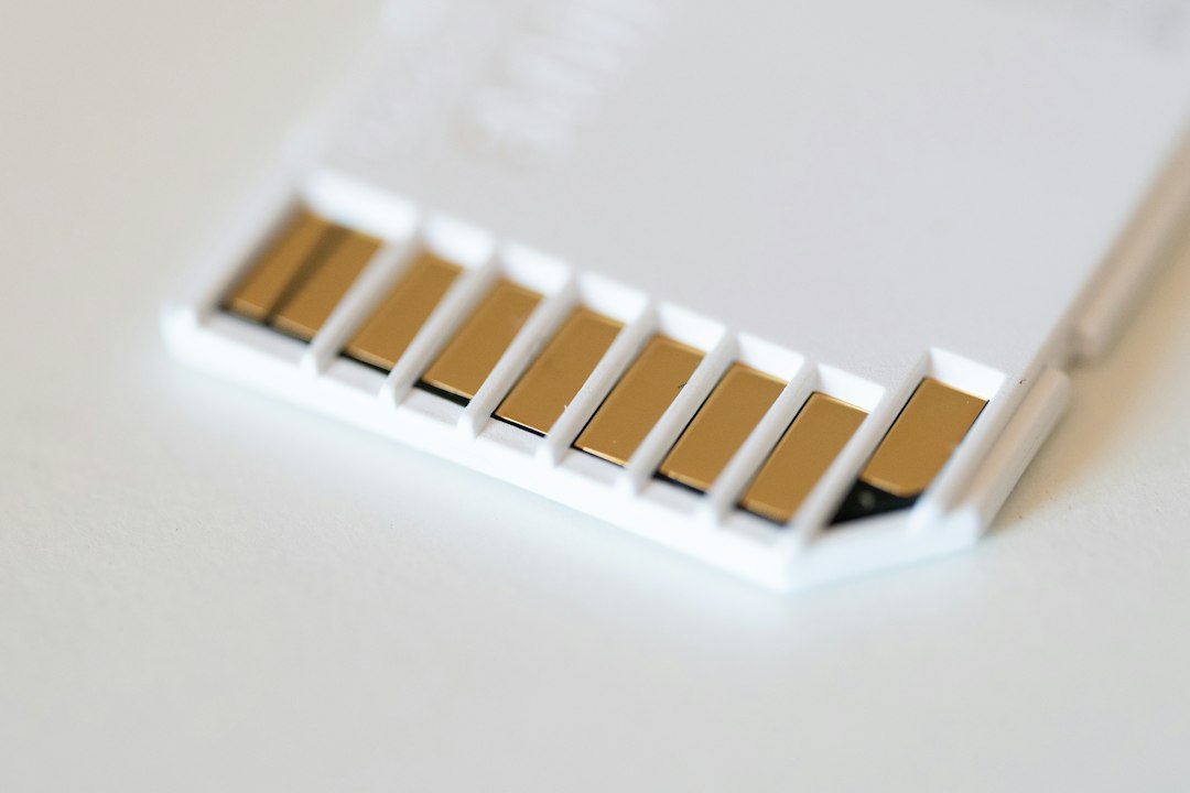 sim card closeup