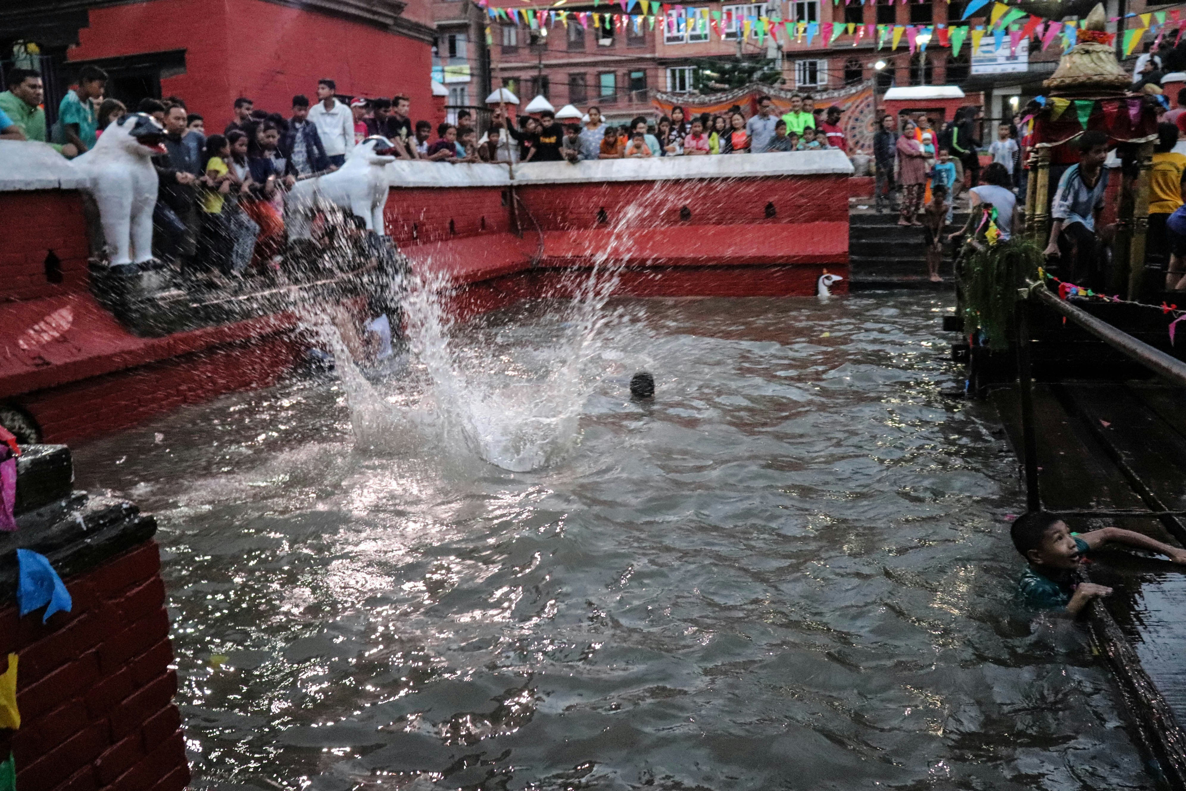 Janaipurnima Festival in Lalitpur (Kumbeshwor)