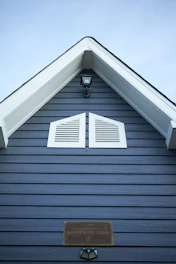 a building with a light on top