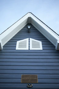 a building with a light on top