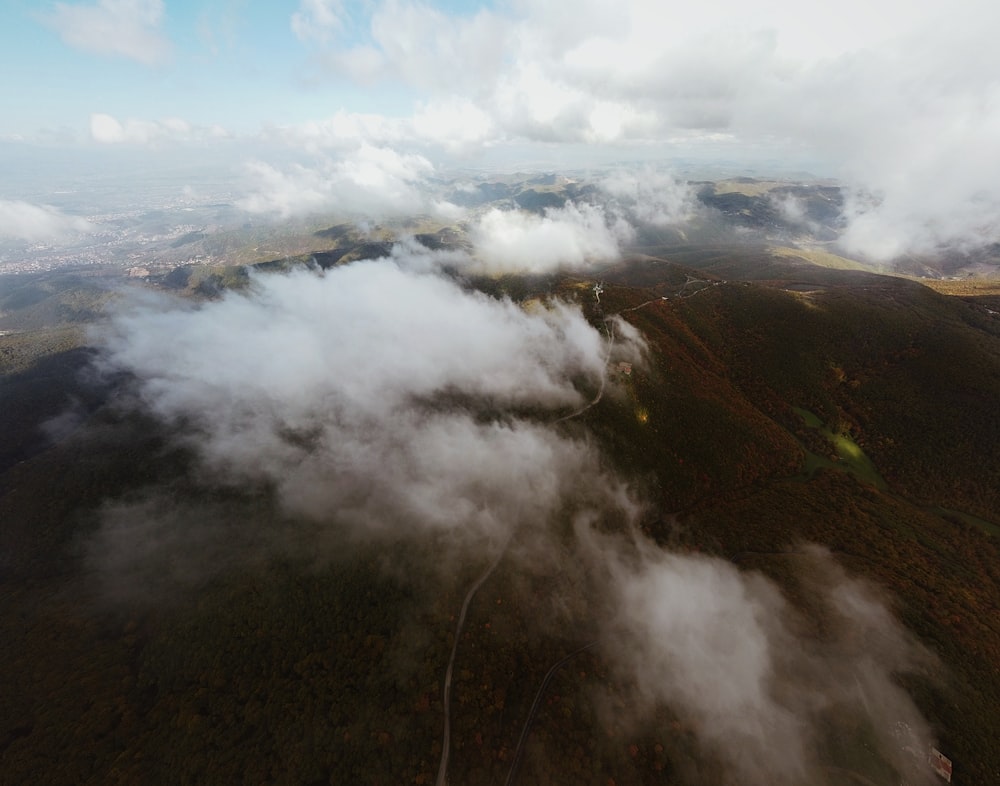 clouds in the sky