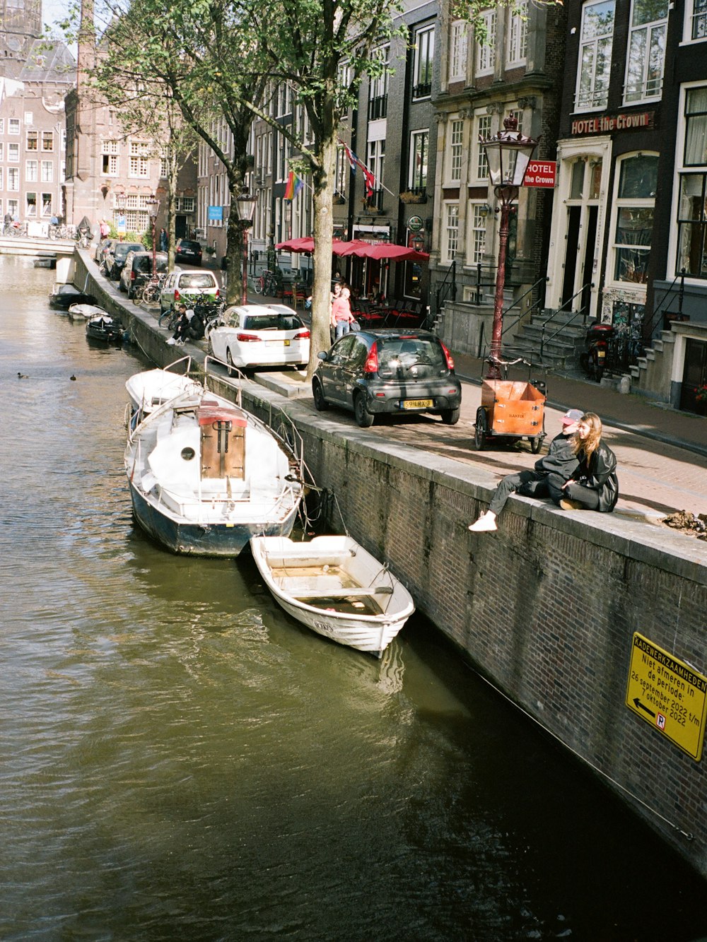 a boat on the water