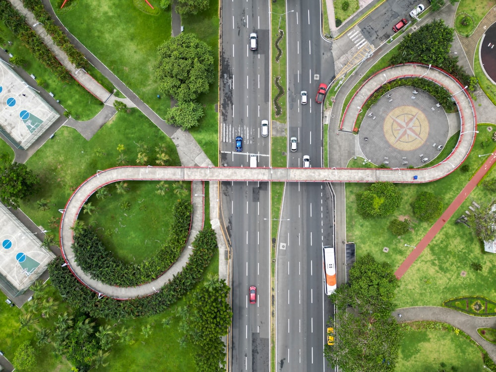 a road with cars on it