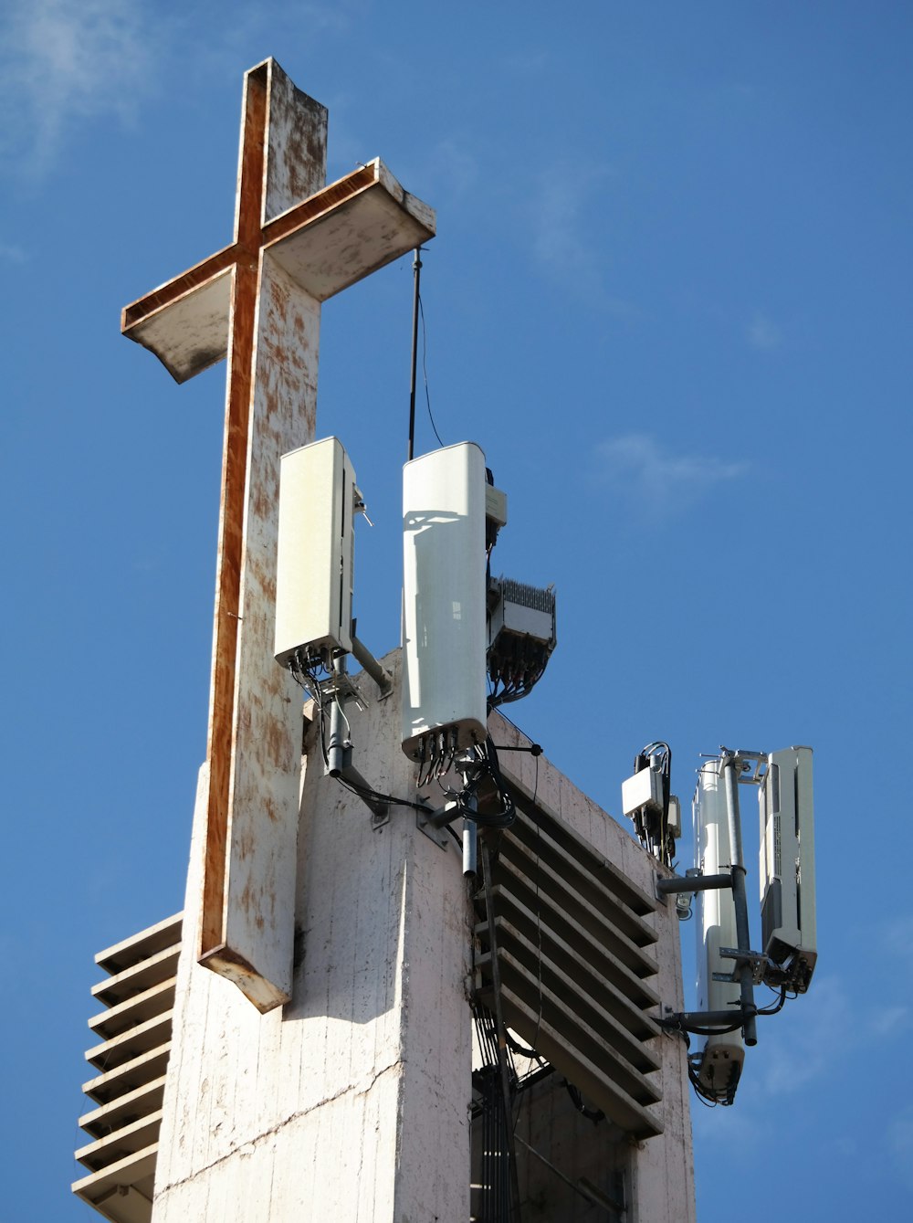 a building with a tower