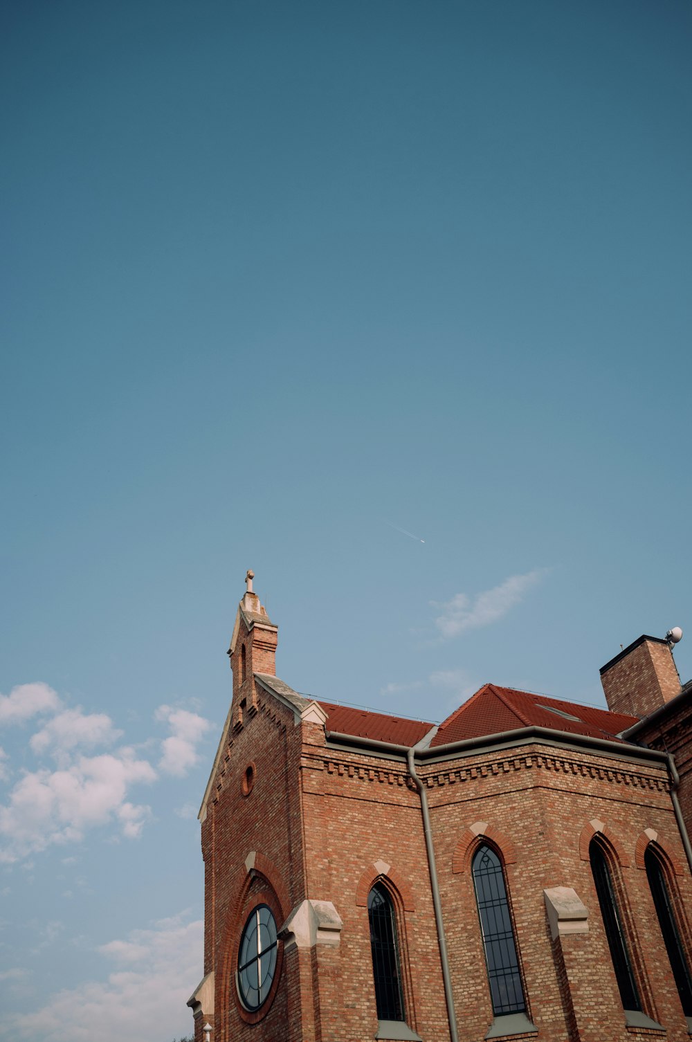 a clock on a tower