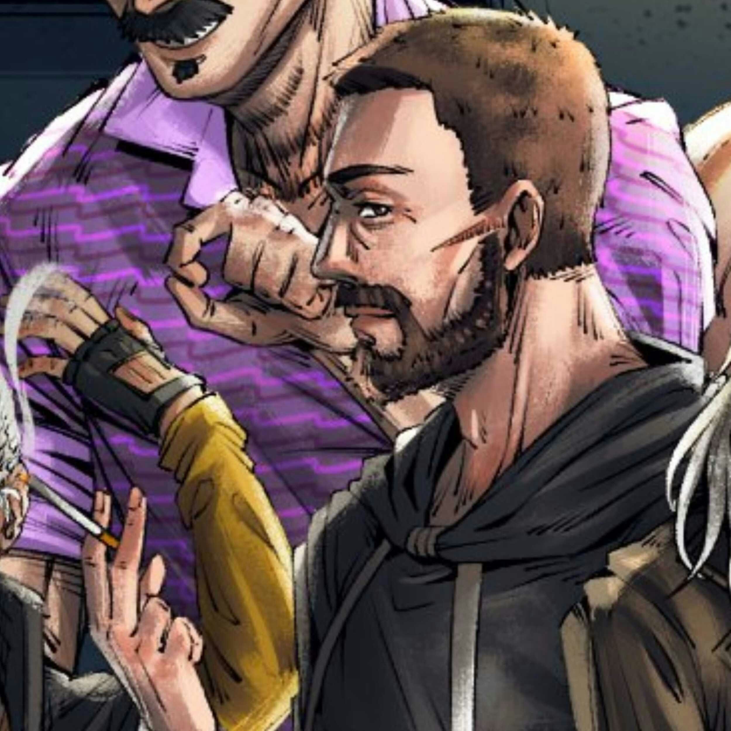 a person with a beard