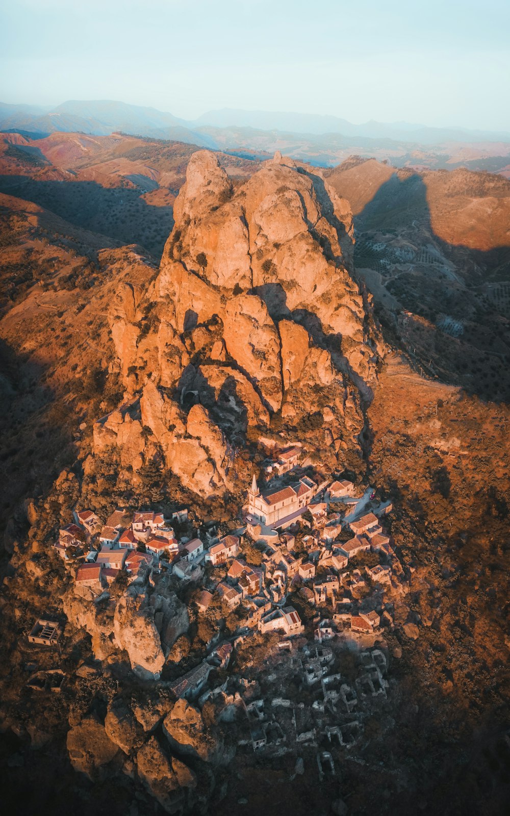 a canyon with a river running through it