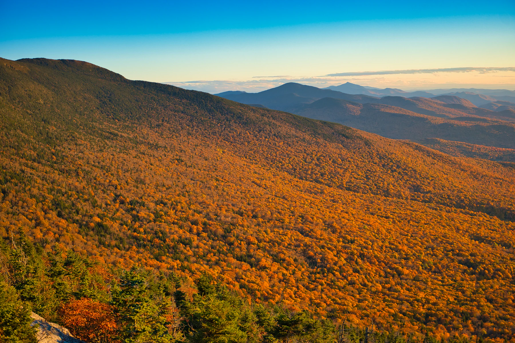 Vermont landscape and local scenery
