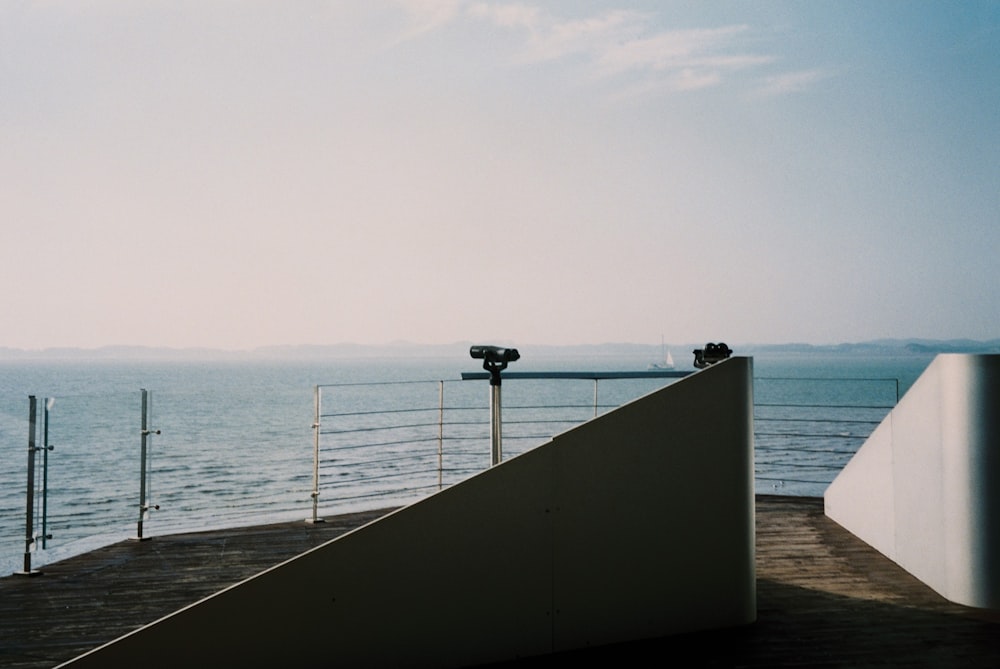 a walkway over a body of water