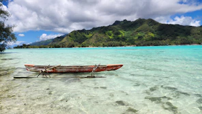 a boat in the water