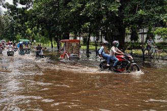 Inondation en Asie