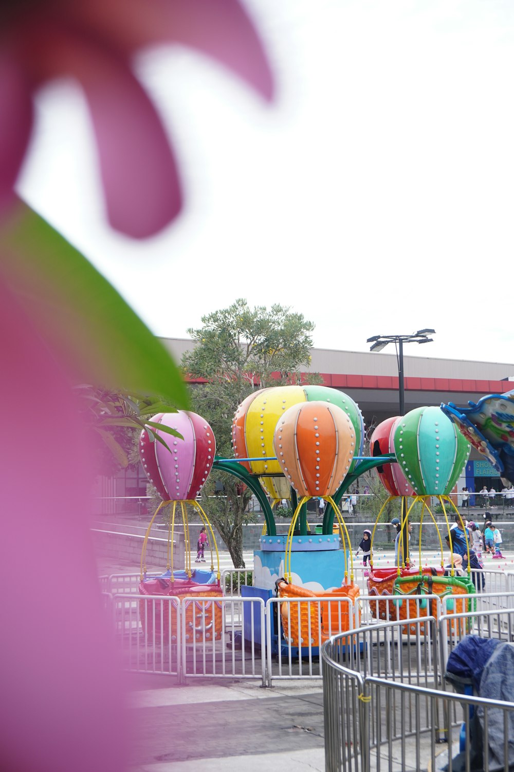 a group of balloons