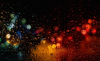 a group of colorful lights