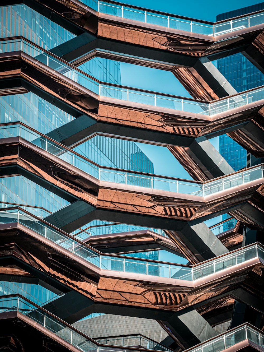 a building with glass windows