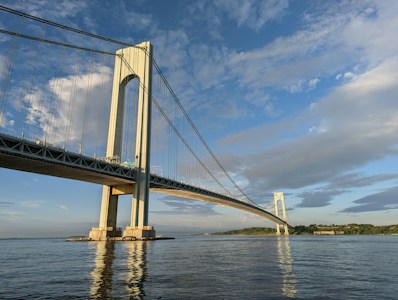 Verrazzano Narrows Bridge as seen from Bay Ridge Brooklyn
