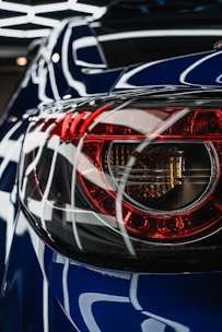 the back of a car