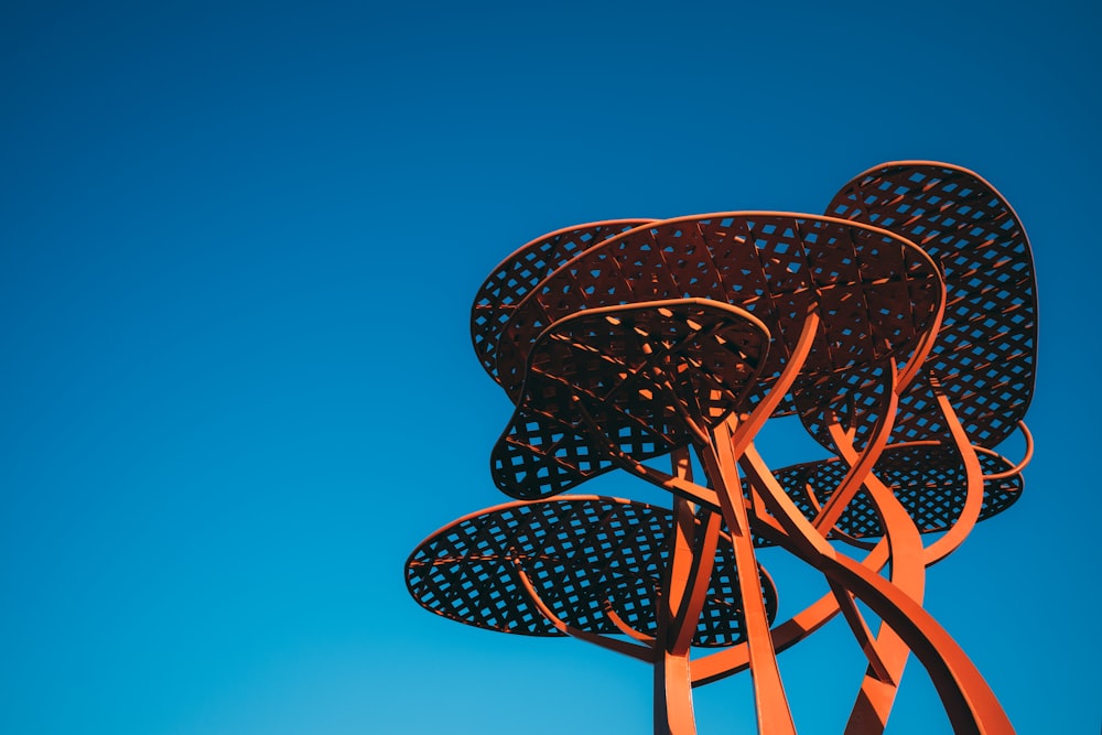 a close-up of a ferris wheel