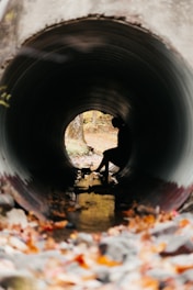 a fire in a fireplace