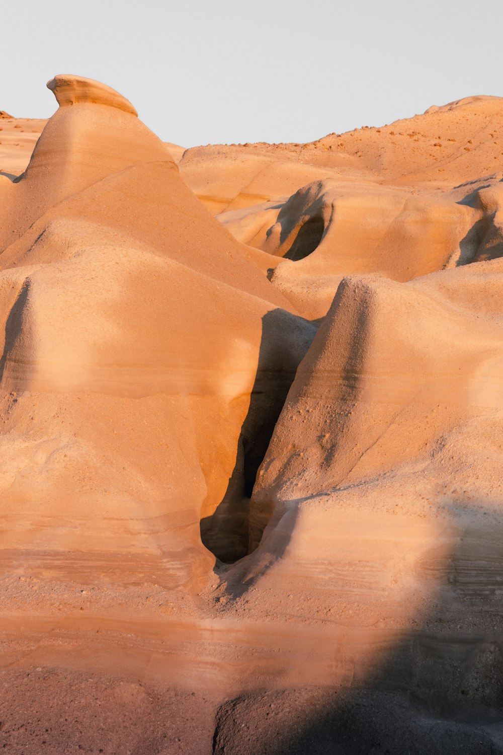 a large desert landscape