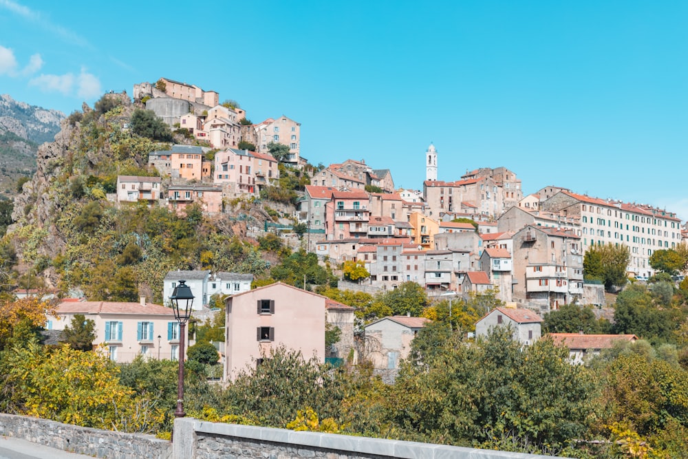 a city with many buildings