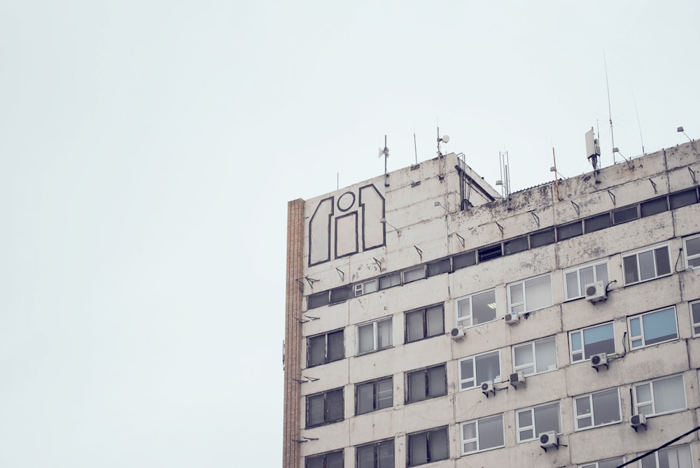 a building with windows