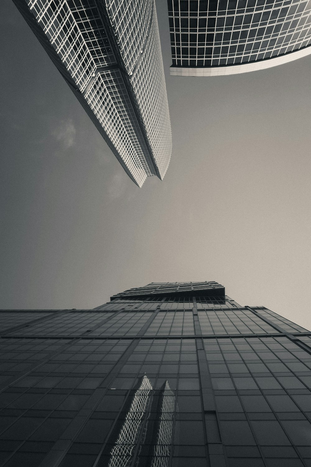 a group of tall buildings