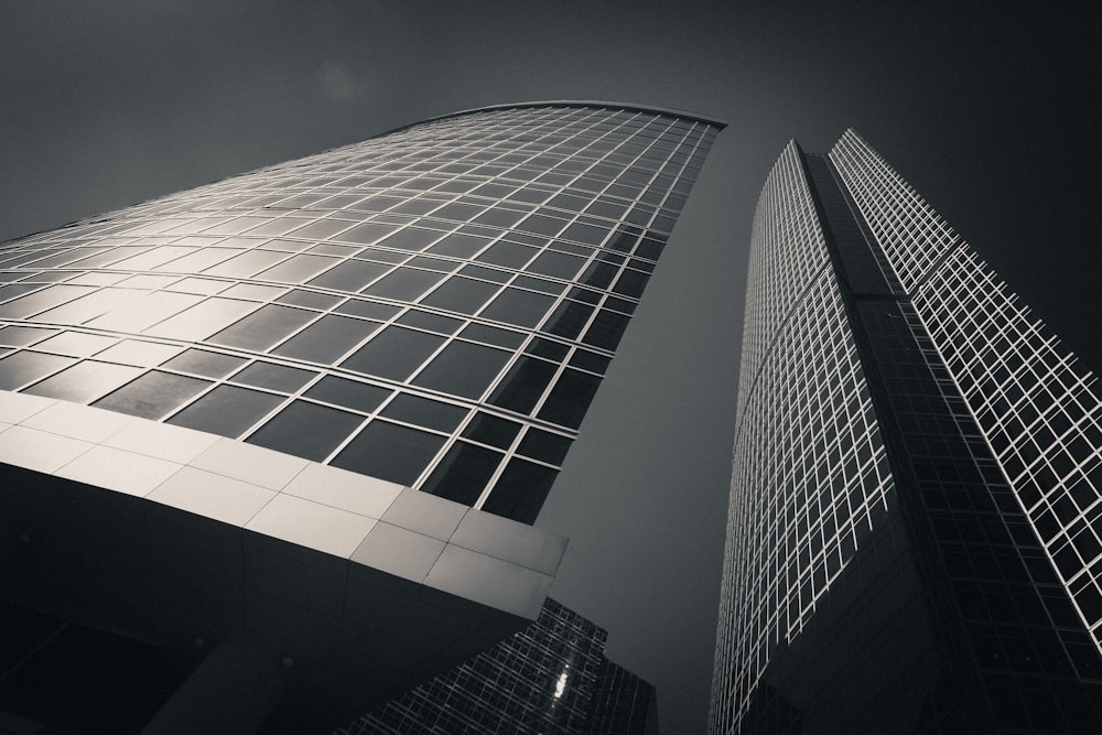 a low angle view of a building