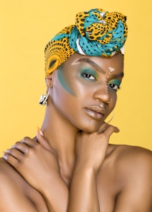 a person with a crown