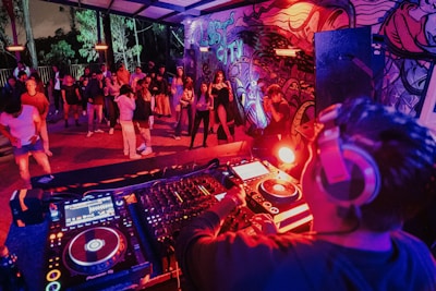 a group of people on a stage