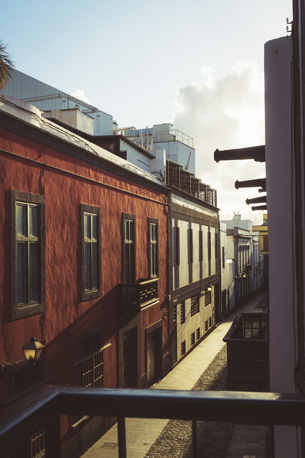 a row of buildings