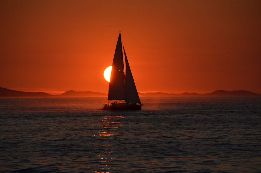 a sailboat in the water