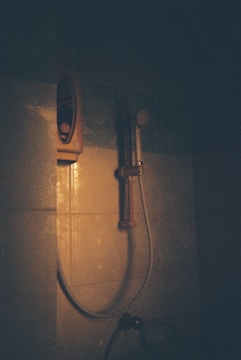 a door with a handle