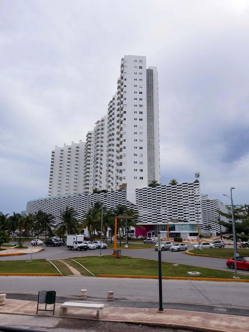 Modern residential buildings