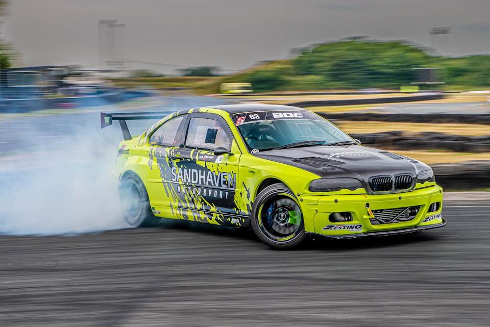 a race car on a track