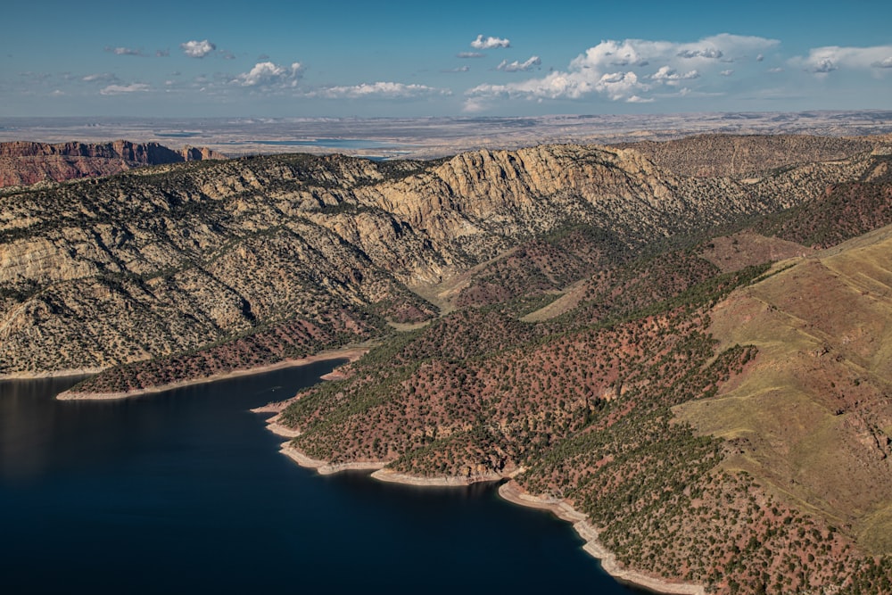 a river running through a canyon