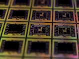 a close-up of a computer
