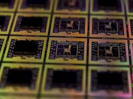 a close-up of a computer