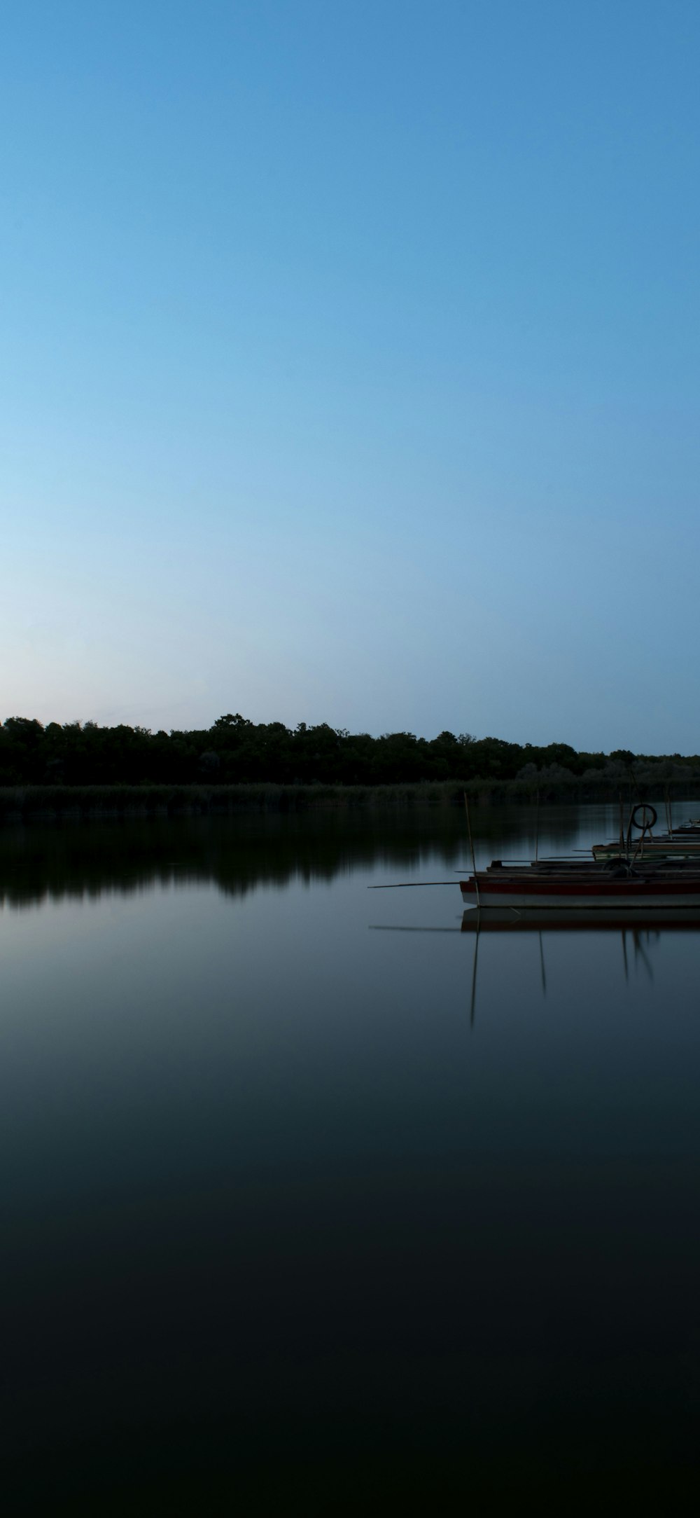 a boat on the water