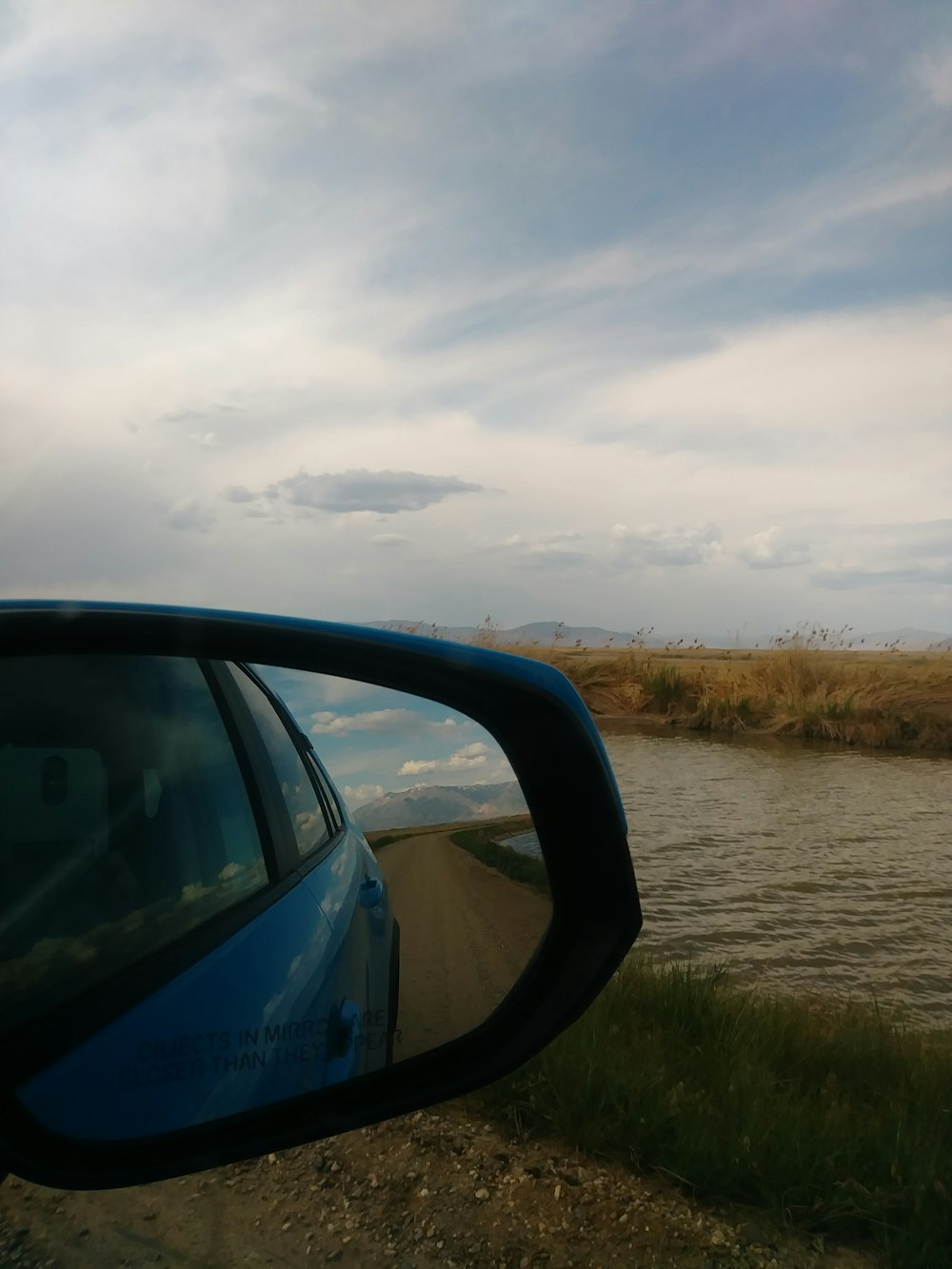 a car on a road