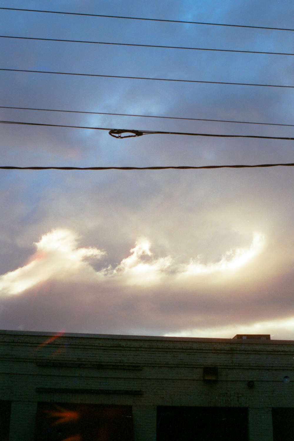 a plane flying in the sky