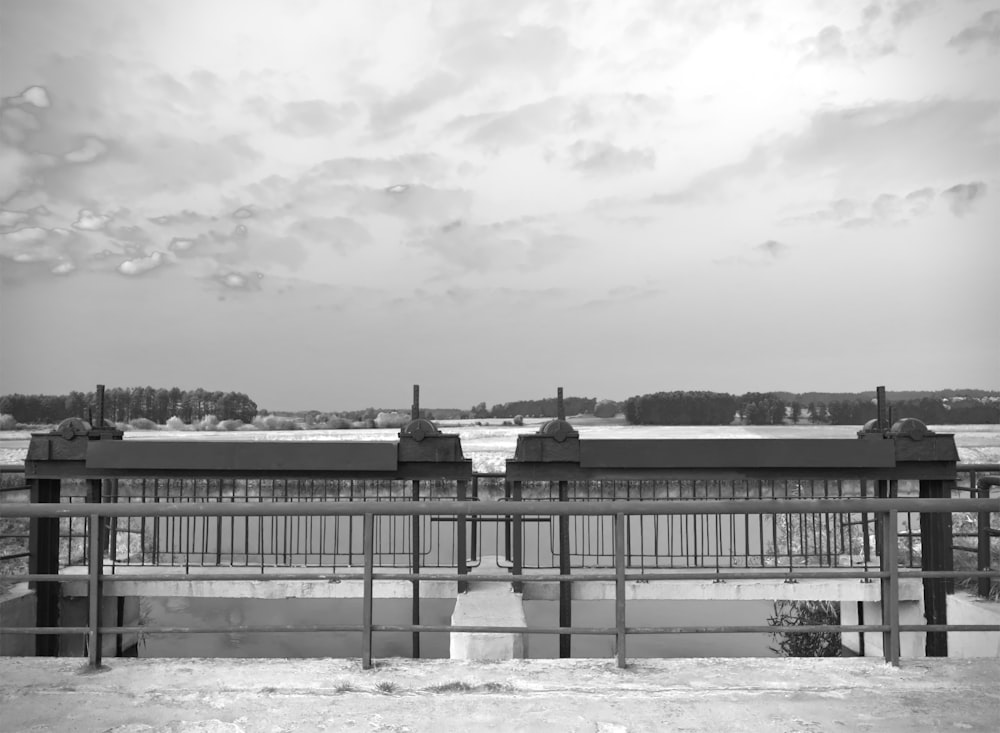 a building with a fence around it