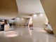 A welcoming reception desk in a clean, modern medical equipment store.