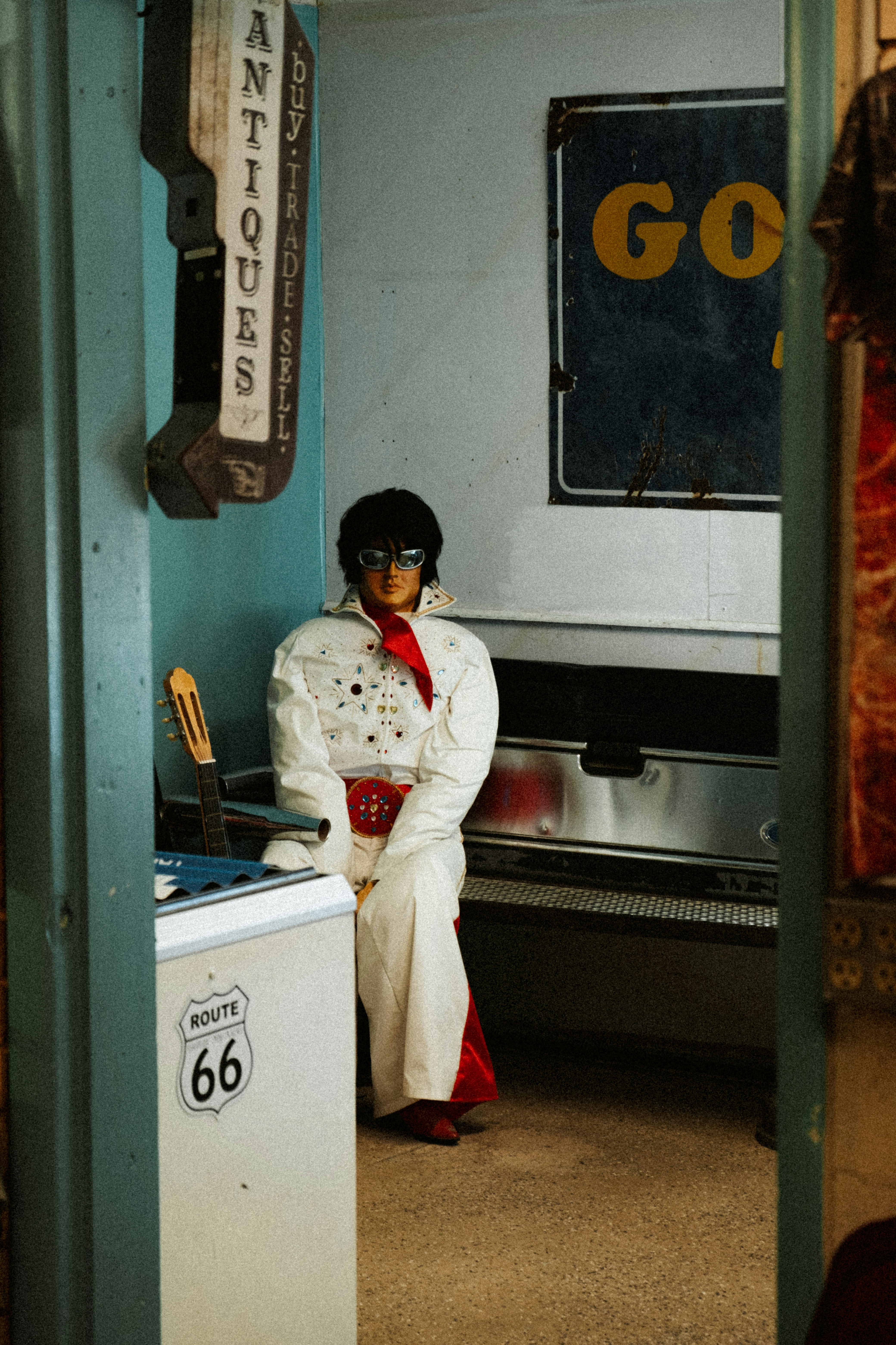 a person in a garment