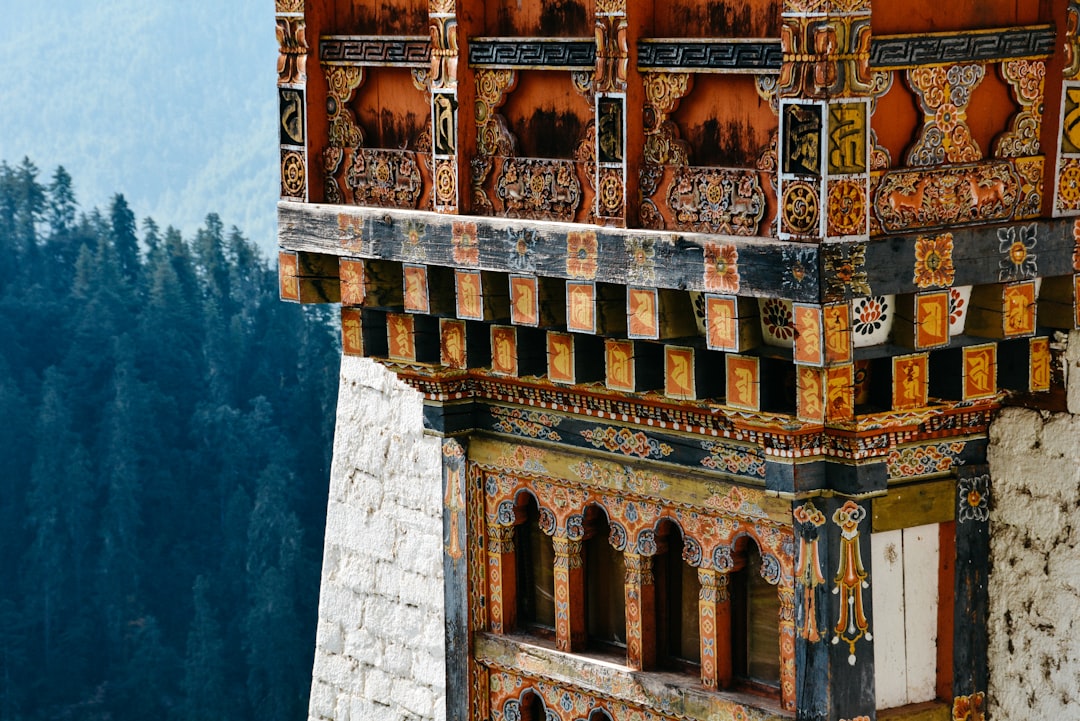a building with many carvings on it,